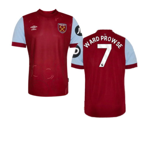 2023-2024 West Ham Home Shirt (Kids) (Ward Prowse 7)