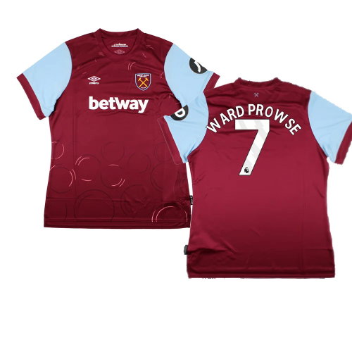 2023-2024 West Ham United Home Shirt (Womens) (Ward Prowse 7)