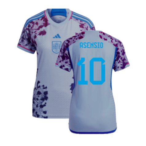 2023-2024 Spain Authentic Away Jersey - Ladies (Asensio 10)
