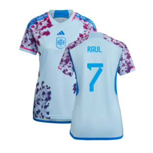 2023-2024 Spain Away Shirt (Ladies) (Raul 7)