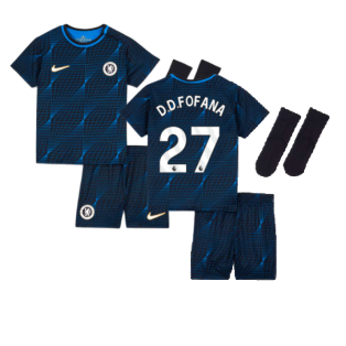 2023-2024 Chelsea Away Baby Kit (D.D.FOFANA 27)