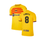 2022-2023 Barcelona Away Shirt (Sponsored) (A.INIESTA 8)