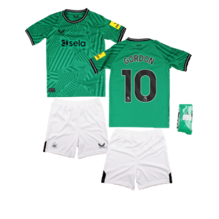 2023-2024 Newcastle United Away Mini Kit (Gordon 10)