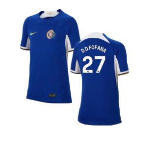 2023-2024 Chelsea Home Shirt (Kids) (D.D.FOFANA 27)