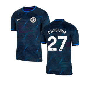 2023-2024 Chelsea Away Football Shirt (D.D.FOFANA 27)