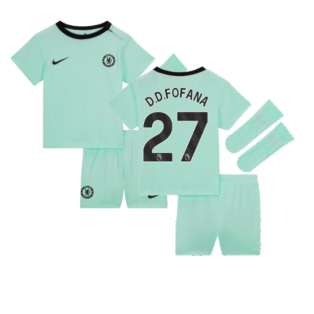 2023-2024 Chelsea Third Baby Kit (D.D.FOFANA 27)