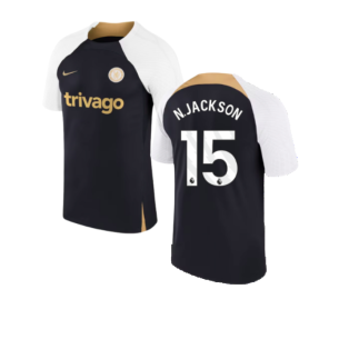 2023-2024 Chelsea Training Shirt (Pitch Blue) - Kids (N.Jackson 15)