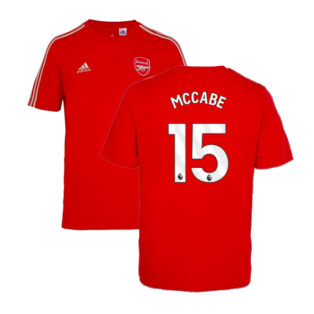 2023-2024 Arsenal DNA Tee (Red) (McCabe 15)