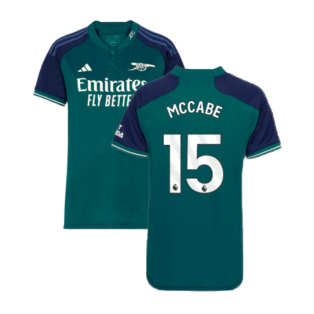 2023-2024 Arsenal Third Shirt (Ladies) (McCabe 15)