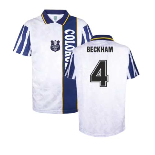 Preston North End 1994 Retro Home Shirt (Beckham 4)