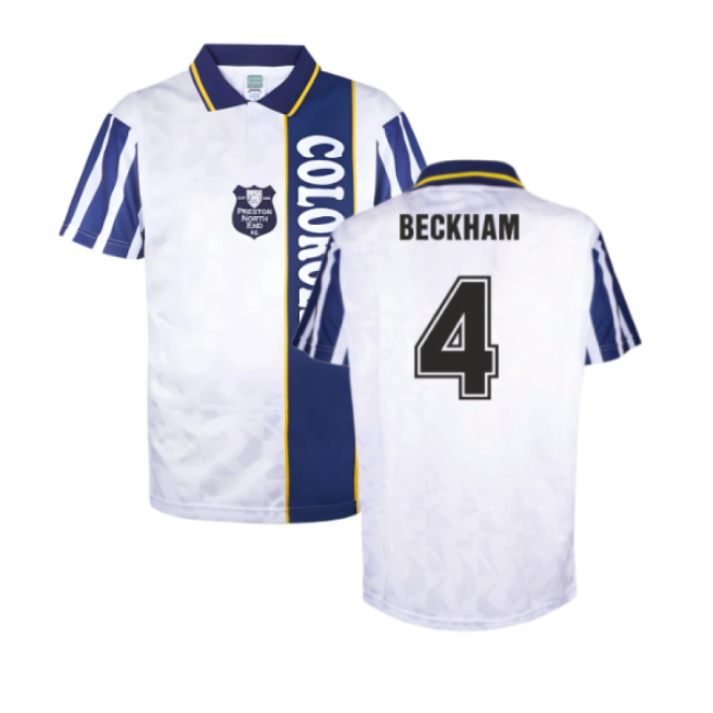 Preston North End 1994 Retro Home Shirt (Beckham 4)