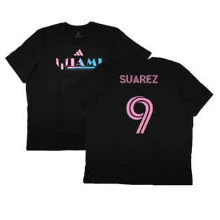 2023-2024 Inter Miami Messi Miami 10 T-Shirt (Suarez 9)