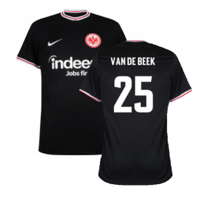 2023-2024 Eintracht Frankfurt Away Shirt (VAN DE BEEK 25)