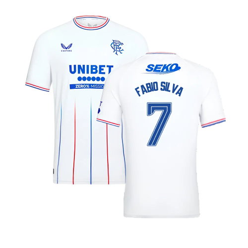 2023-2024 Rangers Pro Authentic Away Shirt (Fabio Silva 7) 2023-2024 Rangers Pro Authentic Away Shirt (Fabio Silva 7)