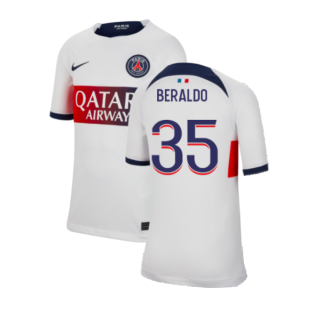 2023-2024 PSG Away Shirt (Kids) (Beraldo 35)