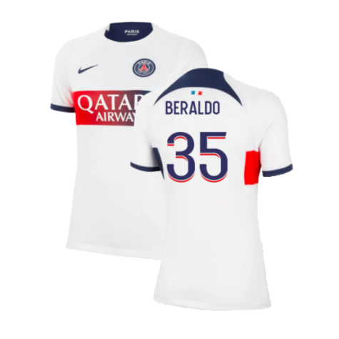 2023-2024 PSG Away Shirt (Womens) (Beraldo 35)