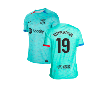 2023-2024 Barcelona Third Shirt (Vitor Roque 19)