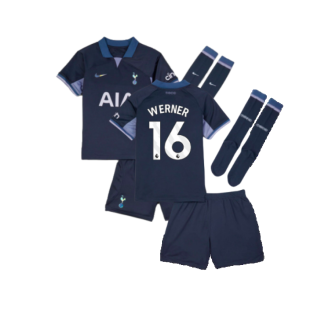 2023-2024 Tottenham Hotspur Away Mini Kit (Werner 16)