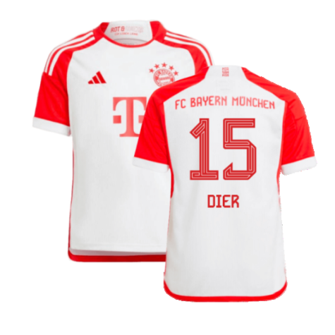 2023-2024 Bayern Munich Home Shirt (Kids) (Dier 15)