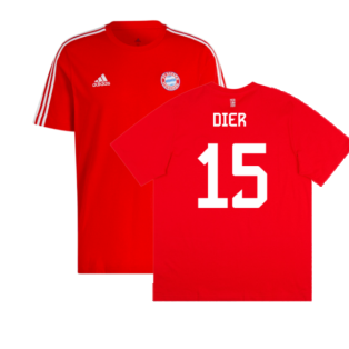 2023-2024 Bayern Munich DNA Tee (Red) (Dier 15)