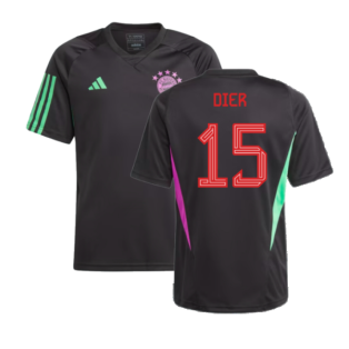 2023-2024 Bayern Munich Training Shirt (Black) - Kids (Dier 15)