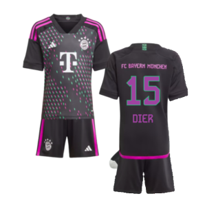 2023-2024 Bayern Munich Away Mini Kit (Dier 15)