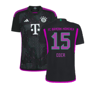 2023-2024 Bayern Munich Authentic Away Shirt (Dier 15)