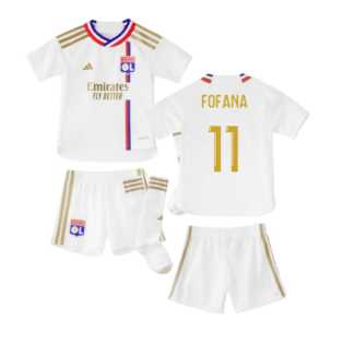 2023-2024 Olympique Lyon Home Mini Kit (Fofana 11)