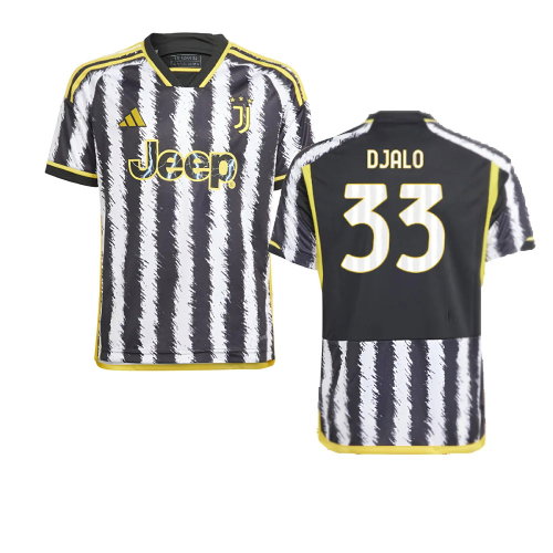 2023-2024 Juventus Home Shirt (Kids) (Djalo 33)