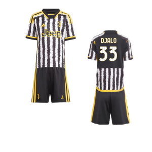 2023-2024 Juventus Home Mini Kit (Djalo 33)