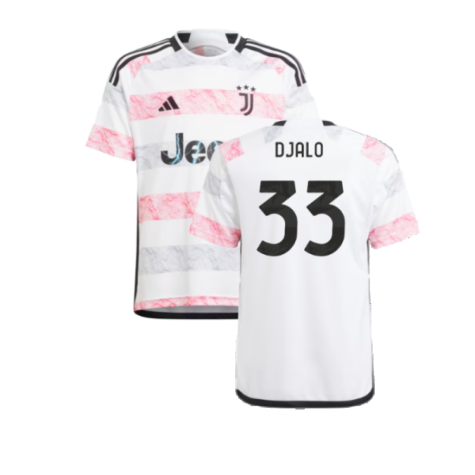 2023-2024 Juventus Away Shirt (Kids) (Djalo 33)