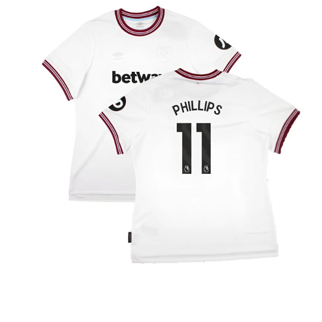 2023-2024 West Ham United Away Shirt (Ladies) (Phillips 11)
