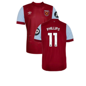 2023-2024 West Ham Home Shirt (Kids) (Phillips 11)
