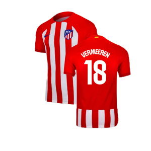 2023-2024 Atletico Madrid Home Shirt (Vermeeren 18)