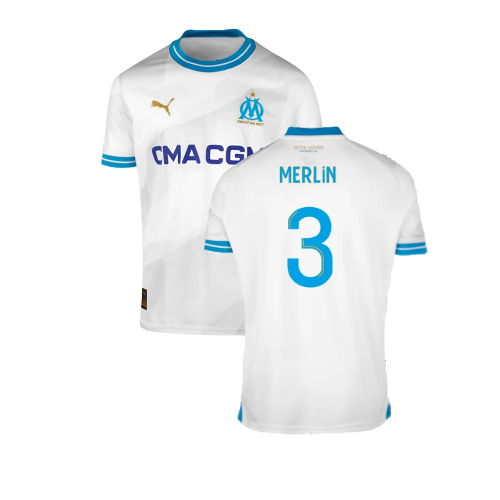 2023-2024 Marseille Home Shirt (Merlin 3)