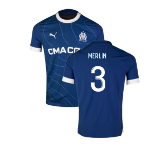 2023-2024 Marseille Authentic Away Shirt (Merlin 3)