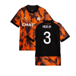 2023-2024 Marseille Third Shirt (Kids) (Merlin 3)