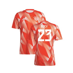 2023-2024 Bayern Munich Pre-Match Shirt (Red) (Boey 23)