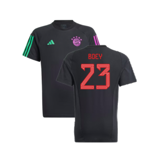 2023-2024 Bayern Munich Core Tee (Black) - Kids (Boey 23)