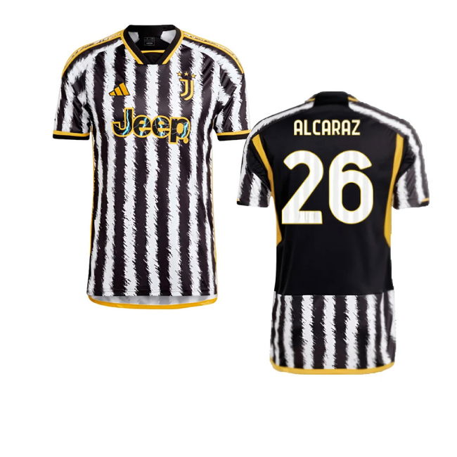 2023-2024 Juventus Home Shirt (Alcaraz 26)