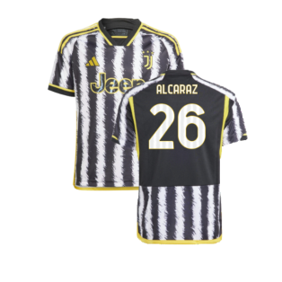 2023-2024 Juventus Home Shirt (Kids) (Alcaraz 26)