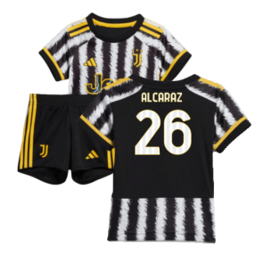 2023-2024 Juventus Home Baby Kit (Alcaraz 26)