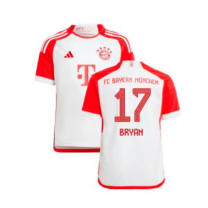 2023-2024 Bayern Munich Home Shirt (Kids) (Bryan 17)