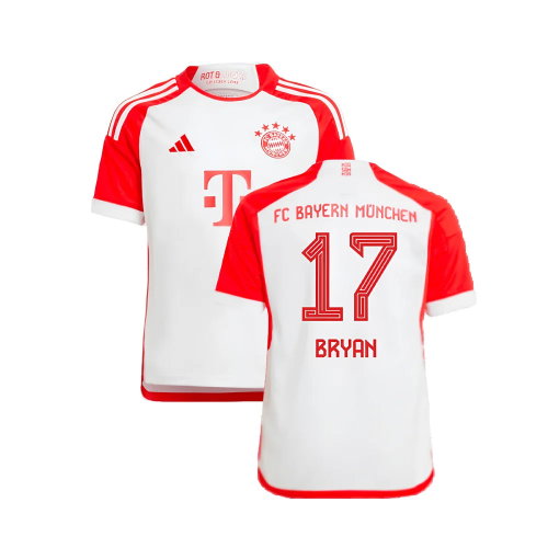 2023-2024 Bayern Munich Home Shirt (Kids) (Bryan 17)