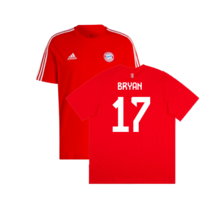 2023-2024 Bayern Munich DNA Tee (Red) (Bryan 17)