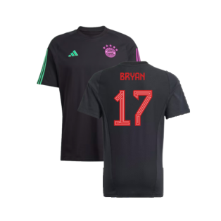 2023-2024 Bayern Munich Core Tee (Black) (Bryan 17)