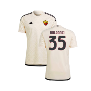 2023-2024 Roma Away Shirt (Baldanzi 35)