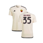 2023-2024 Roma Away Shirt (Baldanzi 35)