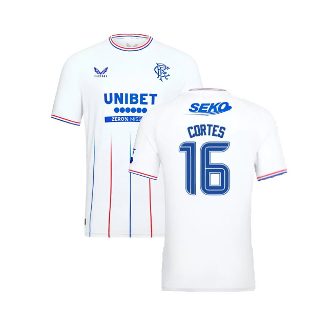 2023-2024 Rangers Pro Authentic Away Shirt (Cortes 16)