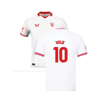 2023-2024 Sevilla Home Shirt (Kids) (Veliz 10)